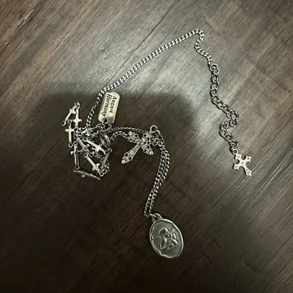 August Harmony | Jewelry | August Harmony Angel Necklace In